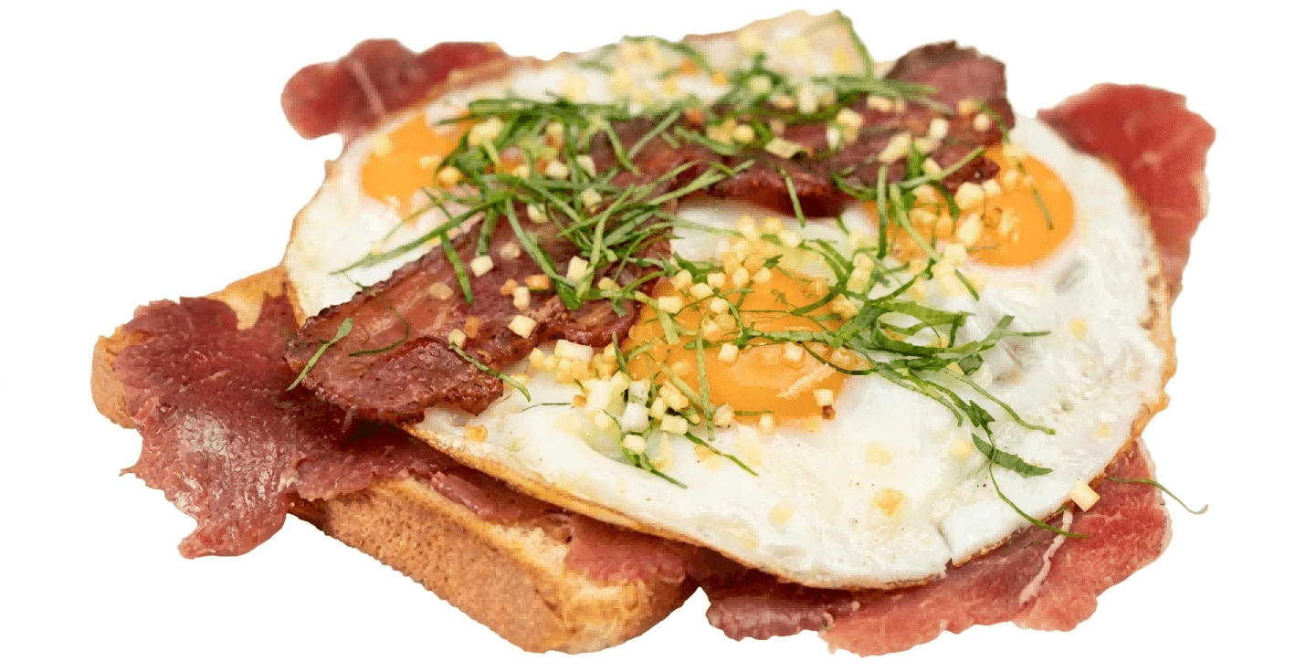 Uitsmijter bacon