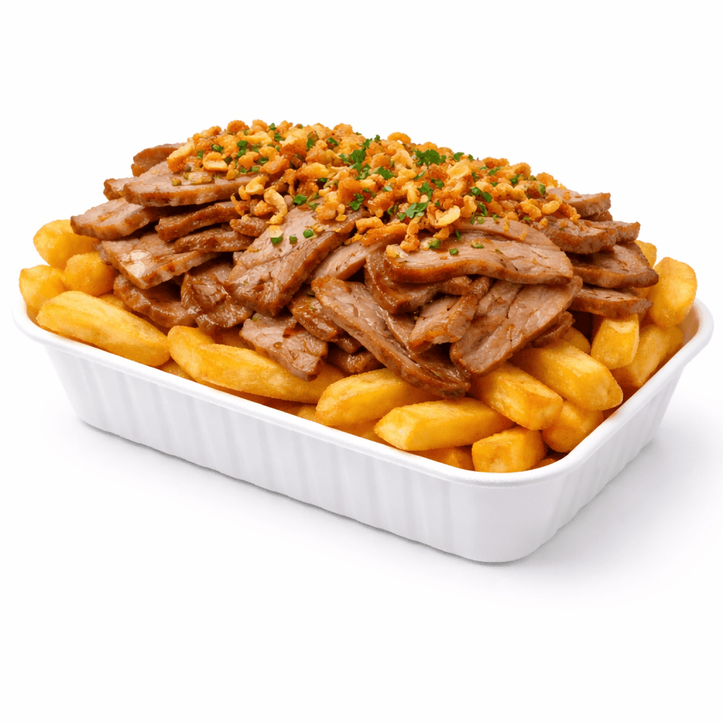 Frites Warm Vlees Speciaal