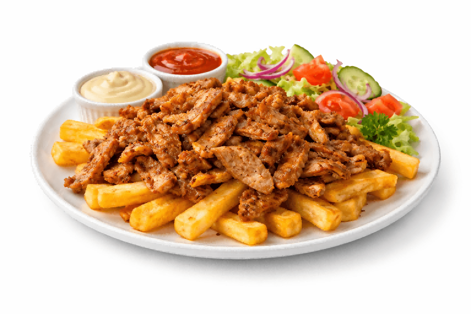 Shoarma maaltijd