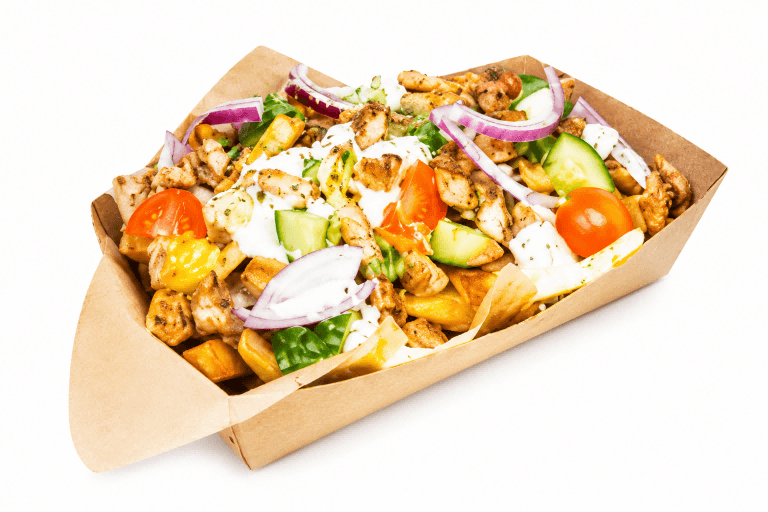 Frites Kip Topping