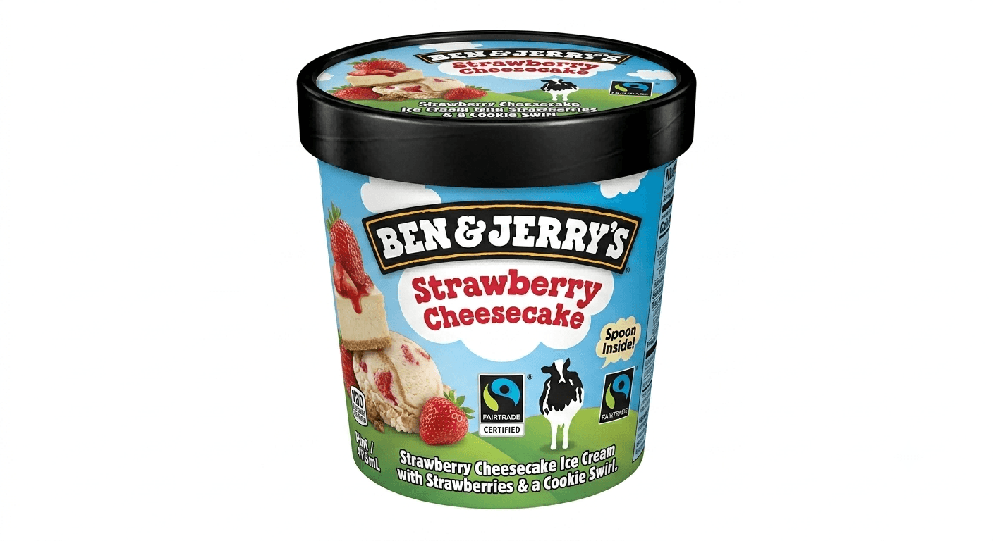 Ben & Jerry's Strawberry Cheesecake 100 ml